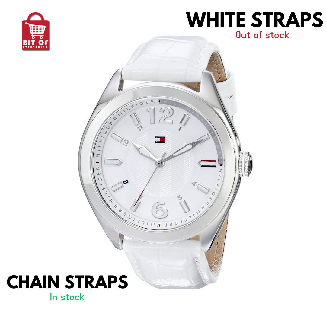 Tommy Hilfiger Women's 1781364 Stainless Steel Watch with Chain Straps