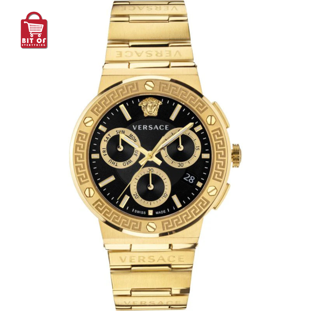 Versace Greca Logo Chrono Watch VEZ900421