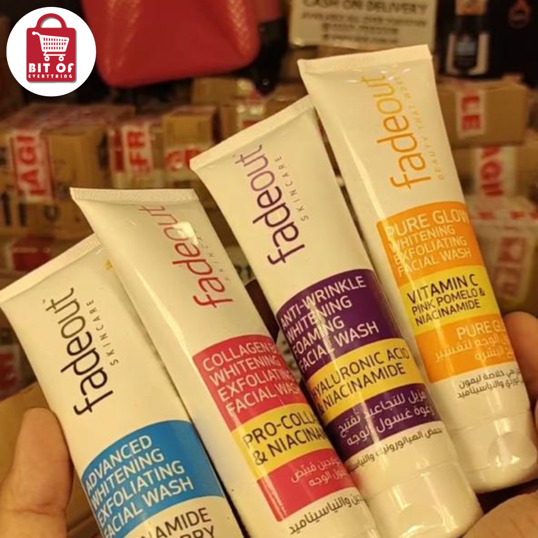 FADE OUT FACEWASH – BIT OF EVERYTHING
