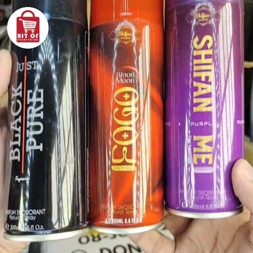 BRANDED BODY SPRAY 1-PCS