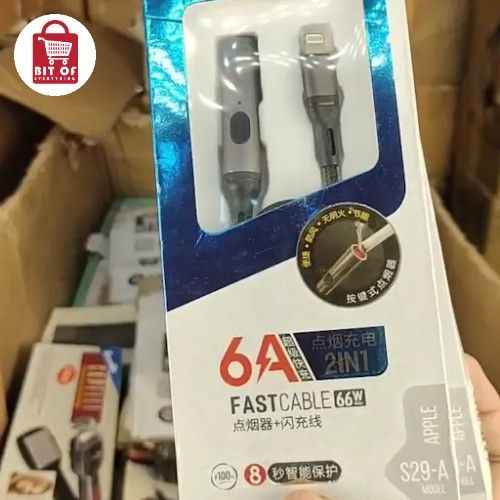CABLE WITH LIGHTER