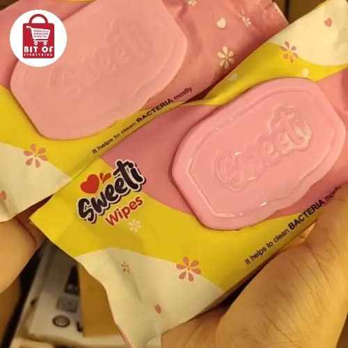 SWEETI WET WIPES 1-PCS
