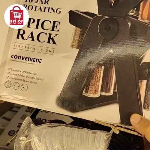 18 JAR SPICE RACKS