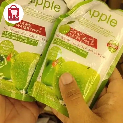 APPLE HAIR COLOR ( MEDIUM SIZE )BLACK - BROWN AVAILABLE