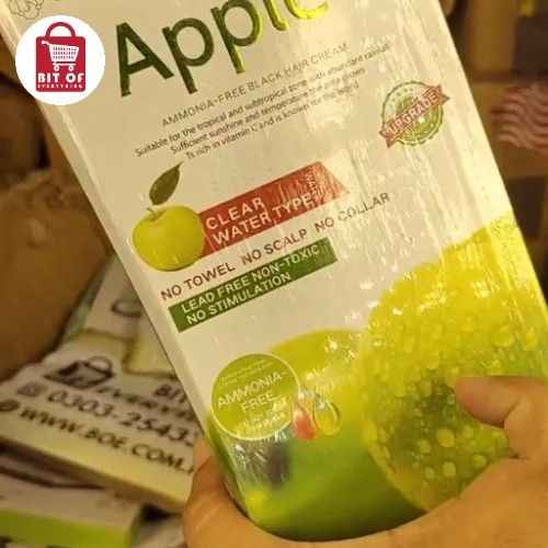 APPLE HAIR COLOR ( LARGE SIZE ) BLACK - BROWN AVAILABLE