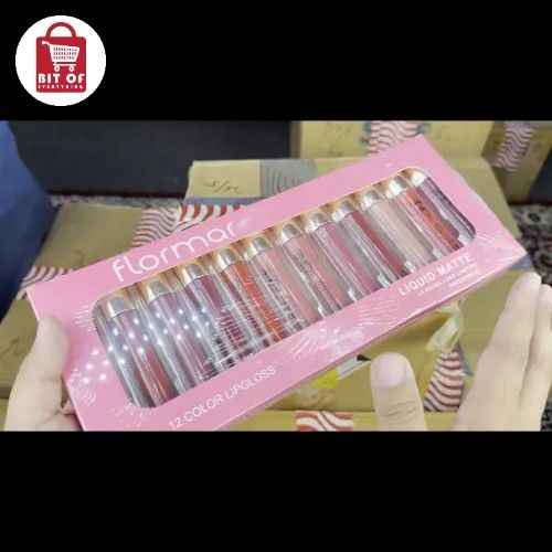 FLORMAR LIP GLOSS PACK OF 12