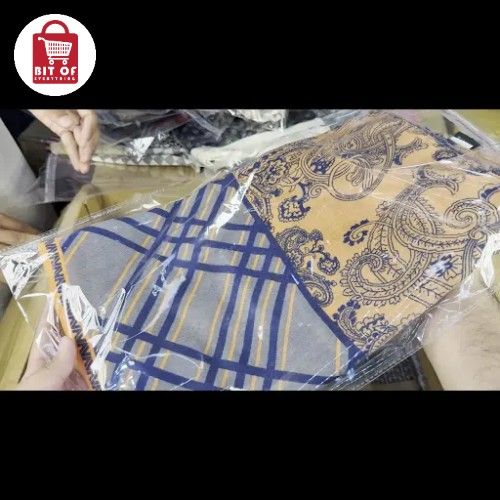 LADIES BRANDED SHAWL