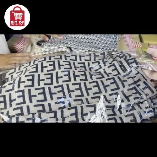 LADIES BRANDED SHAWL