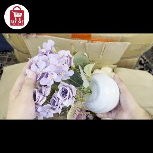 DECORATION FLOWER WITH POT