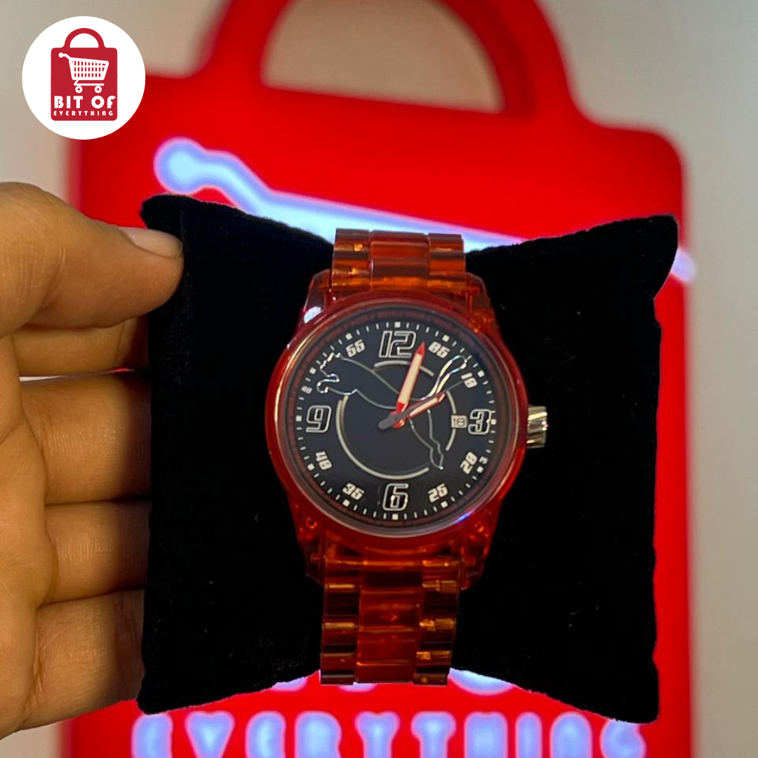 Puma: Sporty Style, Precision in Motion ⌚🔥
