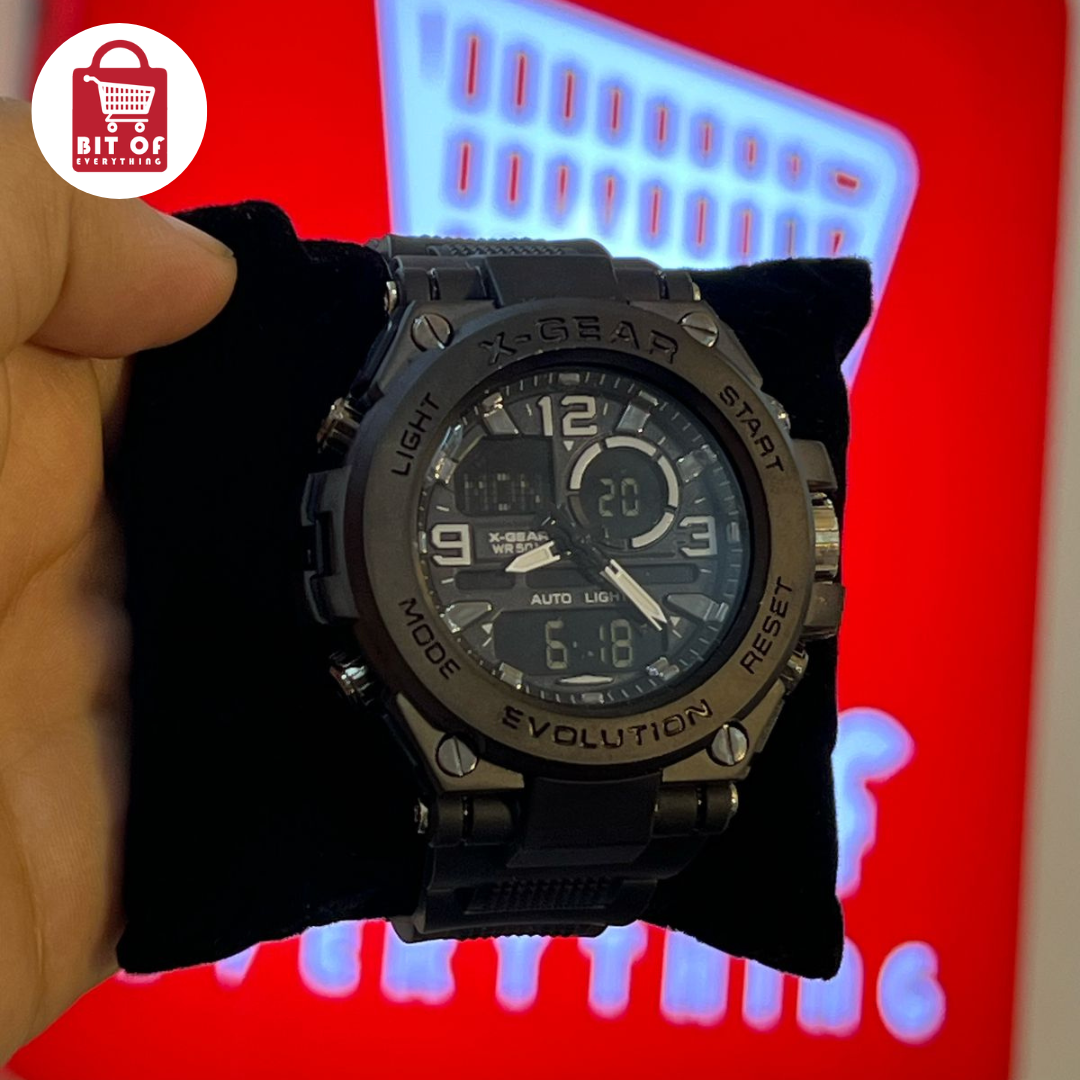 X-Gear: Rugged Style, Precision in Motion ⌚🔥