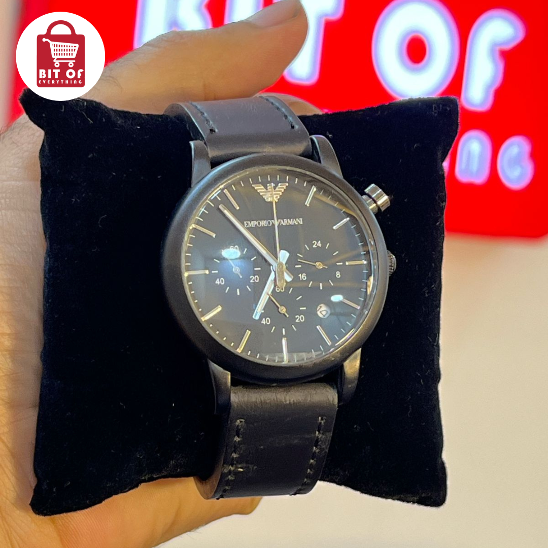 Emporio Armani: Sophistication in Every Second ⌚✨