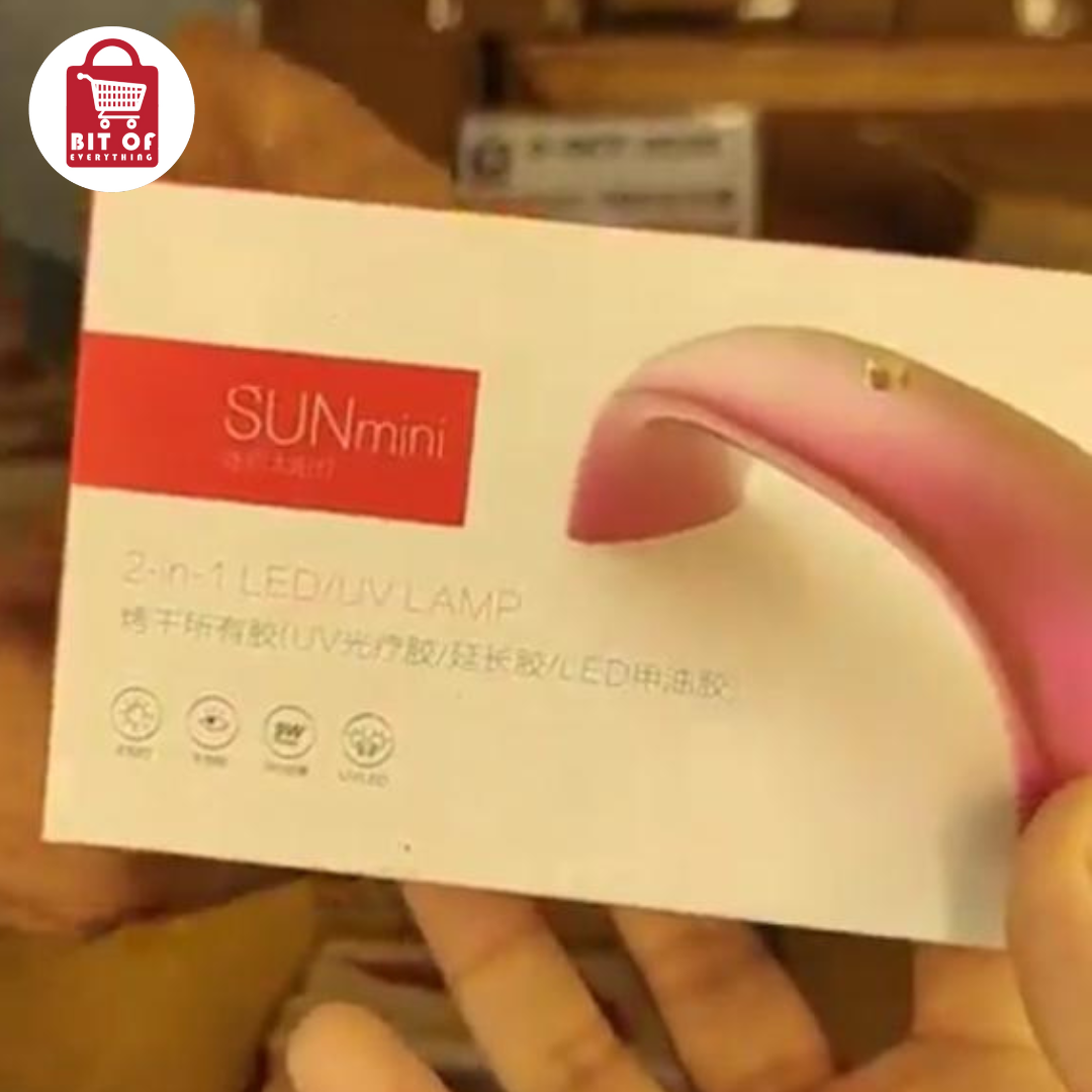 Nail Lamp + Note Check Device – Perfect Duo for Beauty & Security