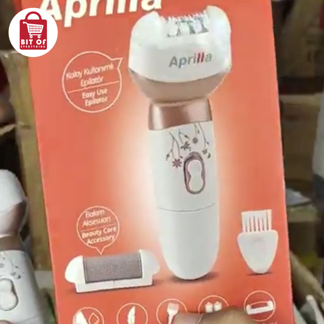 Aprilla Epilator – Smooth, Hair-Free Skin with Ease