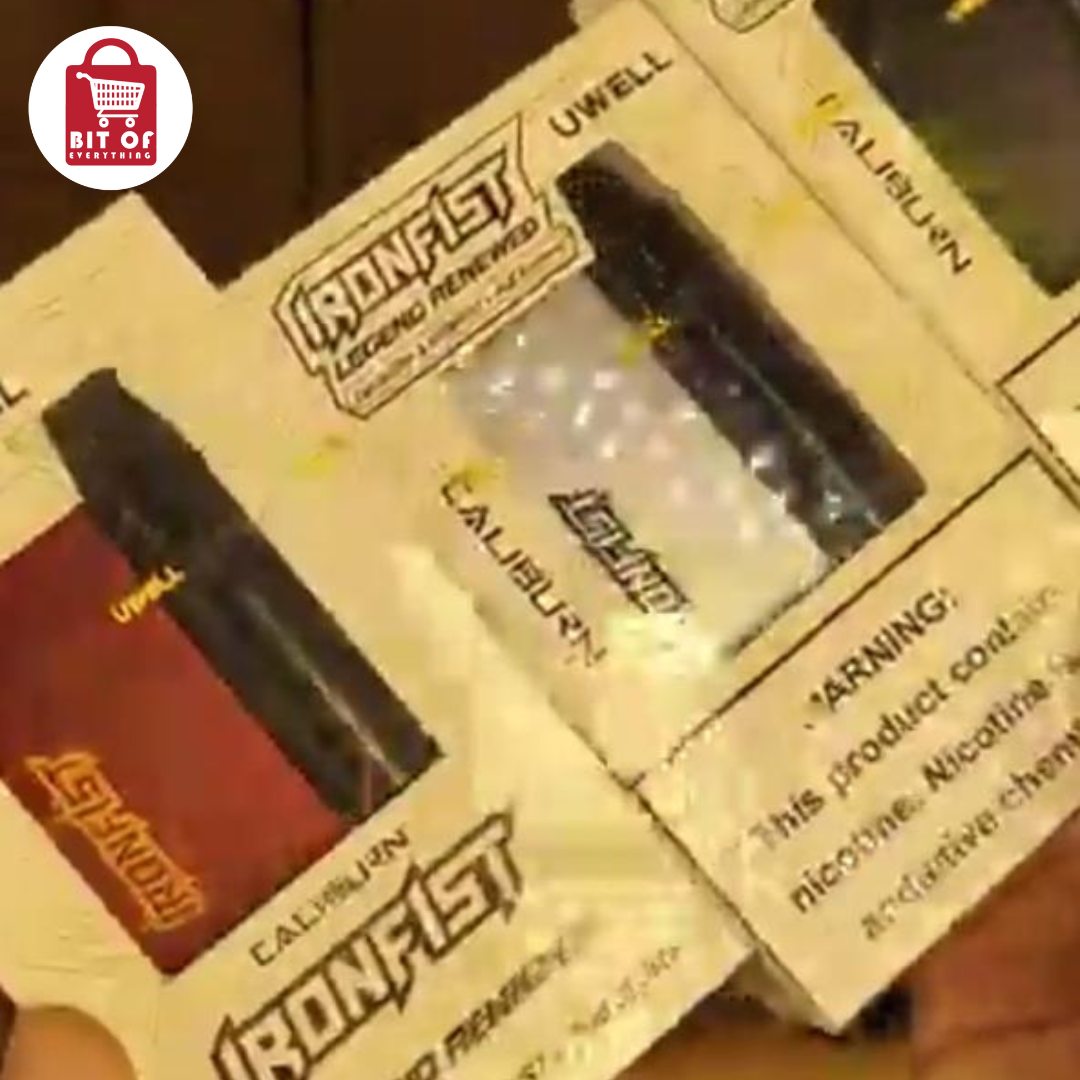 Uwell Caliburn & Ironfist Vape – Powerful Performance & Stylish Design