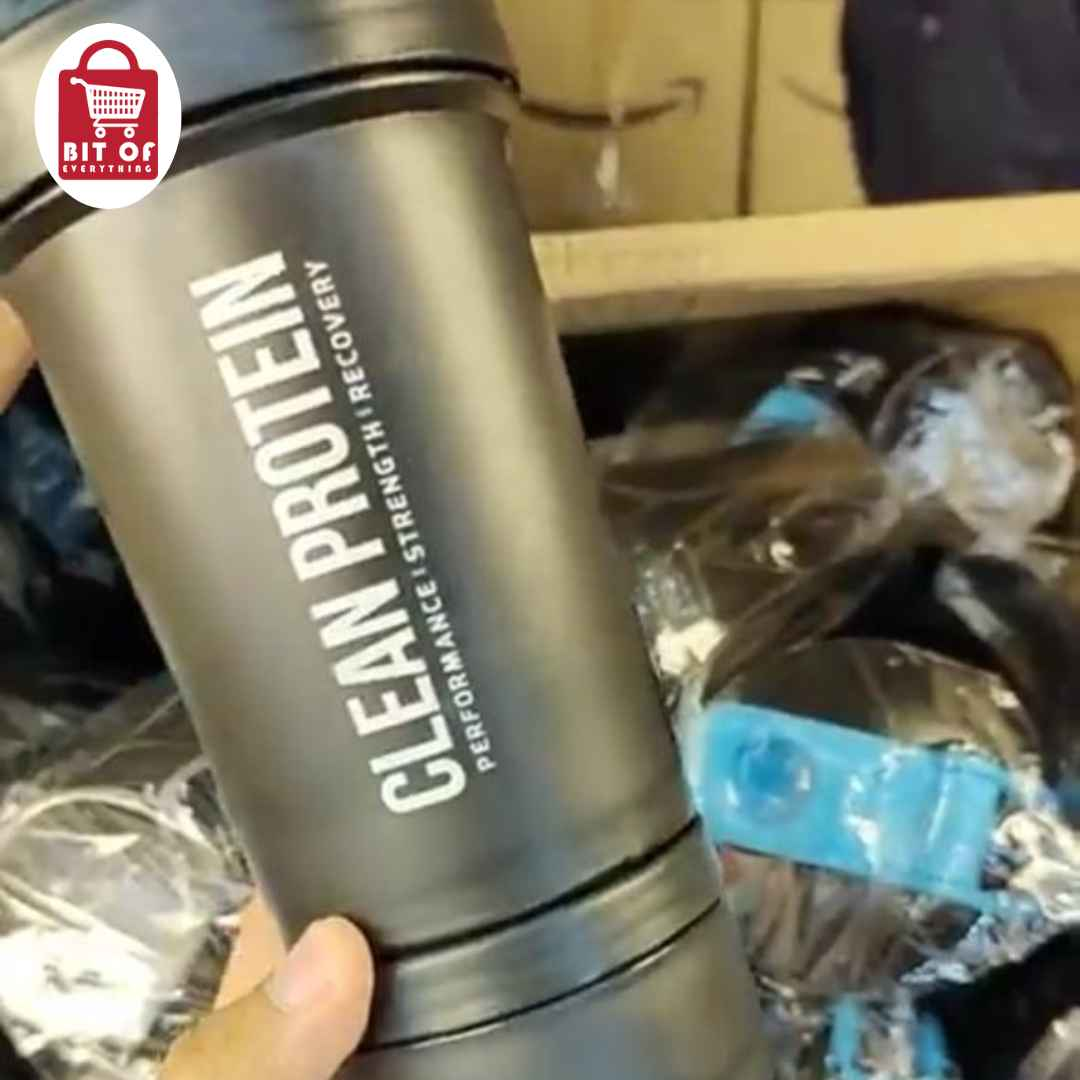 SHAKER BOTTLE WITH 2 BOWLS DEAL OF 2