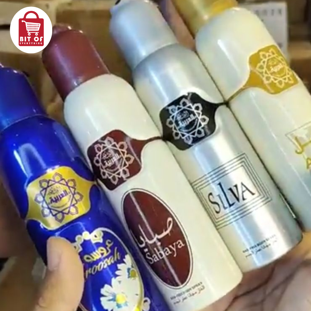 GAS FRE BODY SPRAY 1-PCS