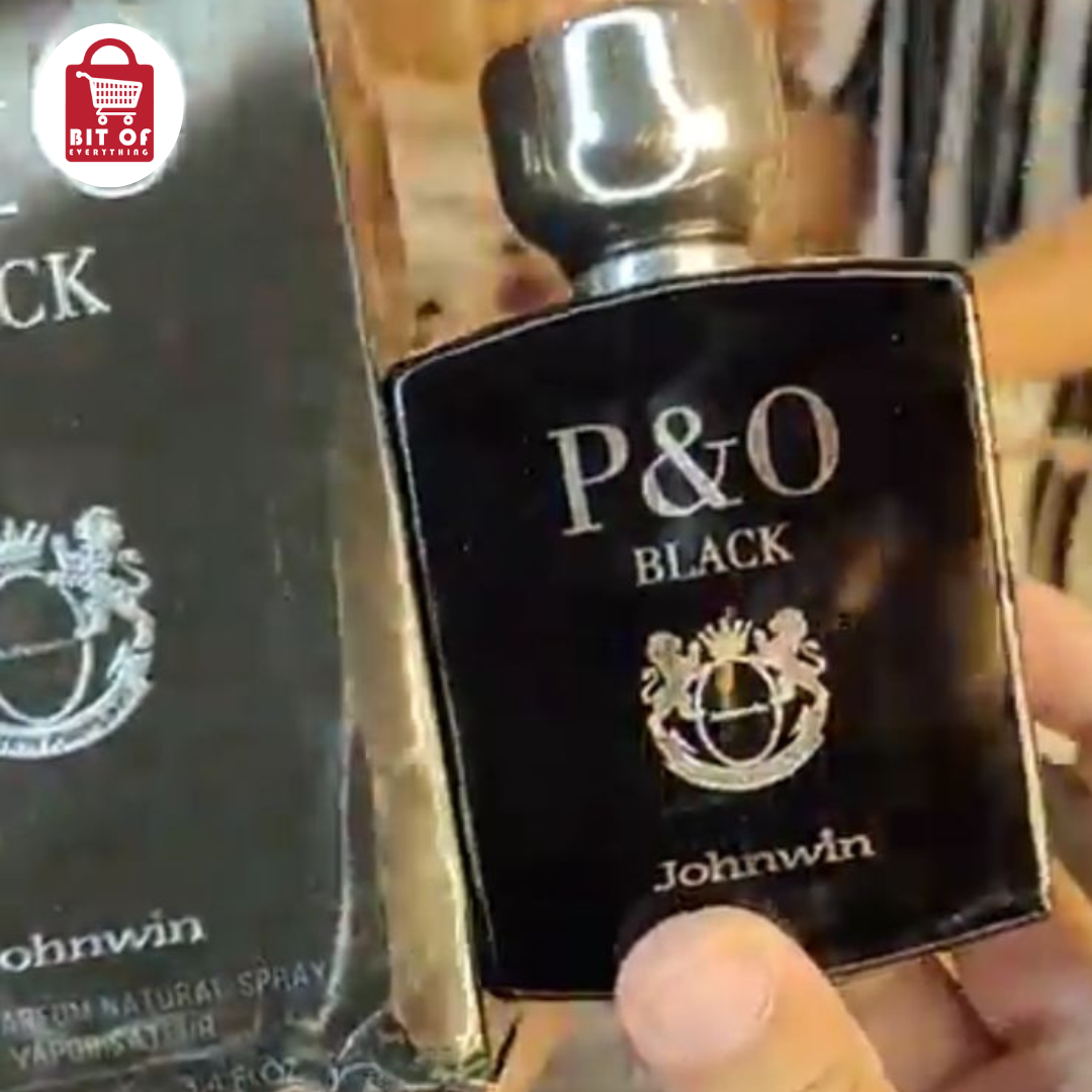 P & O BLACK PERFUME