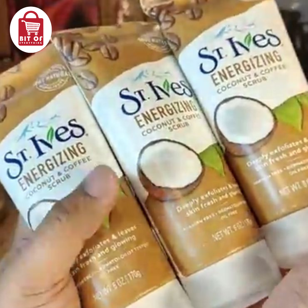 ST. IVES SCRUB DEAL OF 3