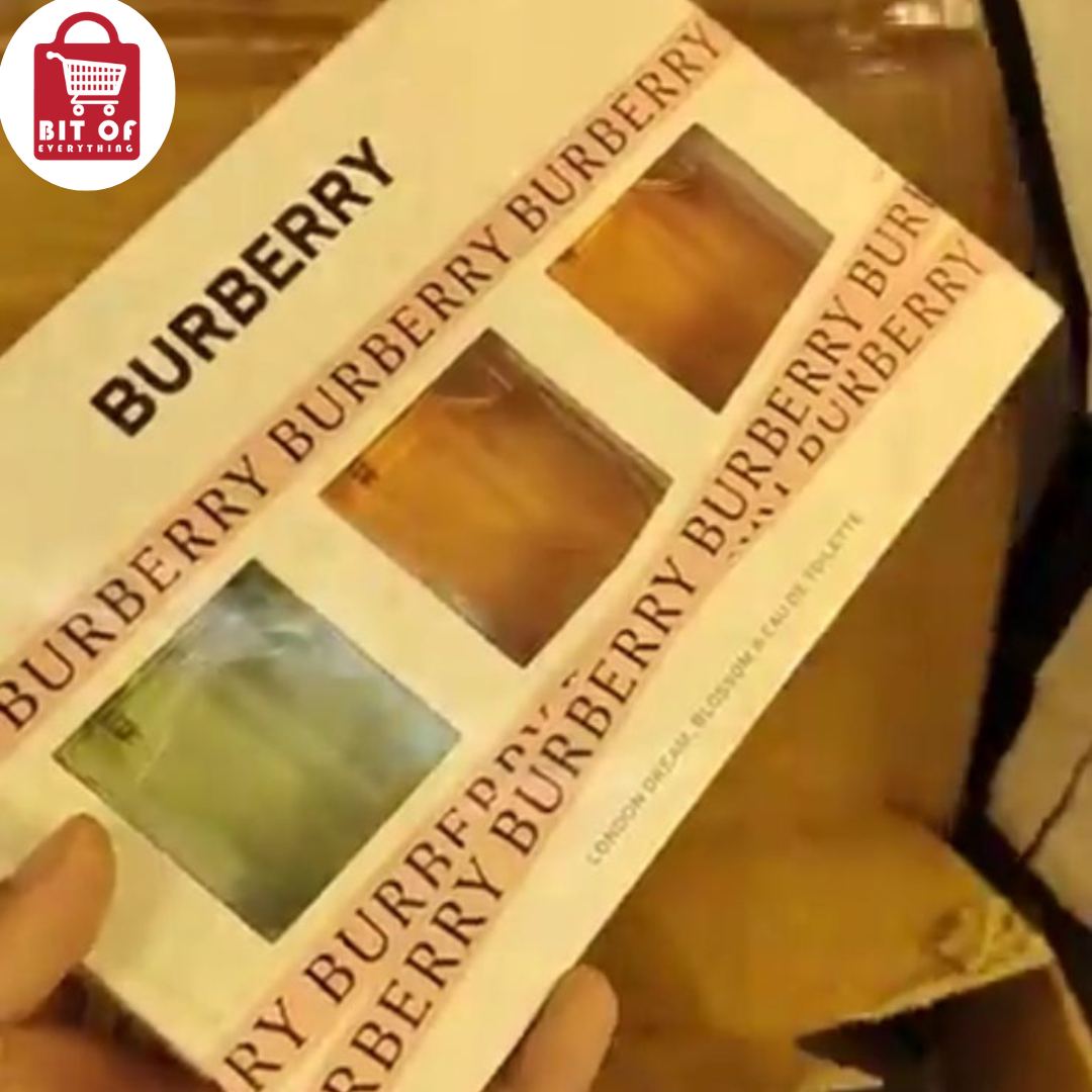 BURBEERY TEATER PERFUME PACK OF 3