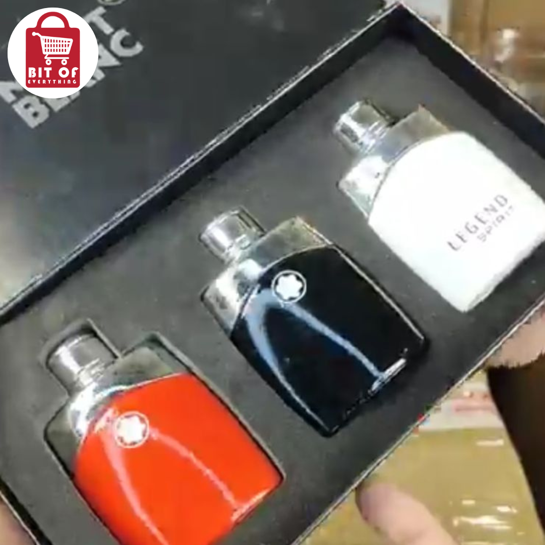 MONT BLANC PACK OF 3 PERFUME