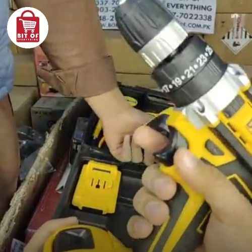 DeWalt Drill Machine – Powerful Performance with Double Battery