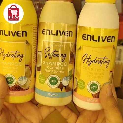 Enliven Shampoo & Conditioner – Nourish, Strengthen & Shine