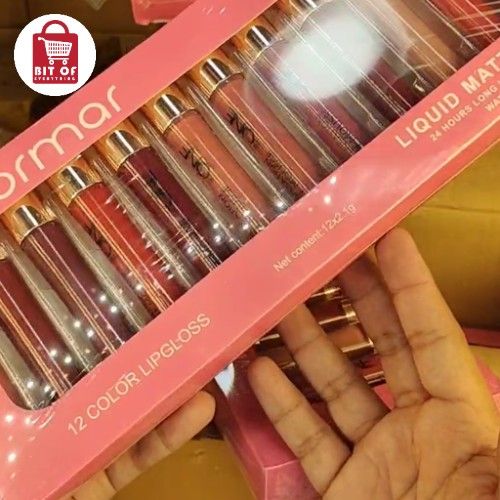 FLORMAR LIPGLOSS PACK OF 12