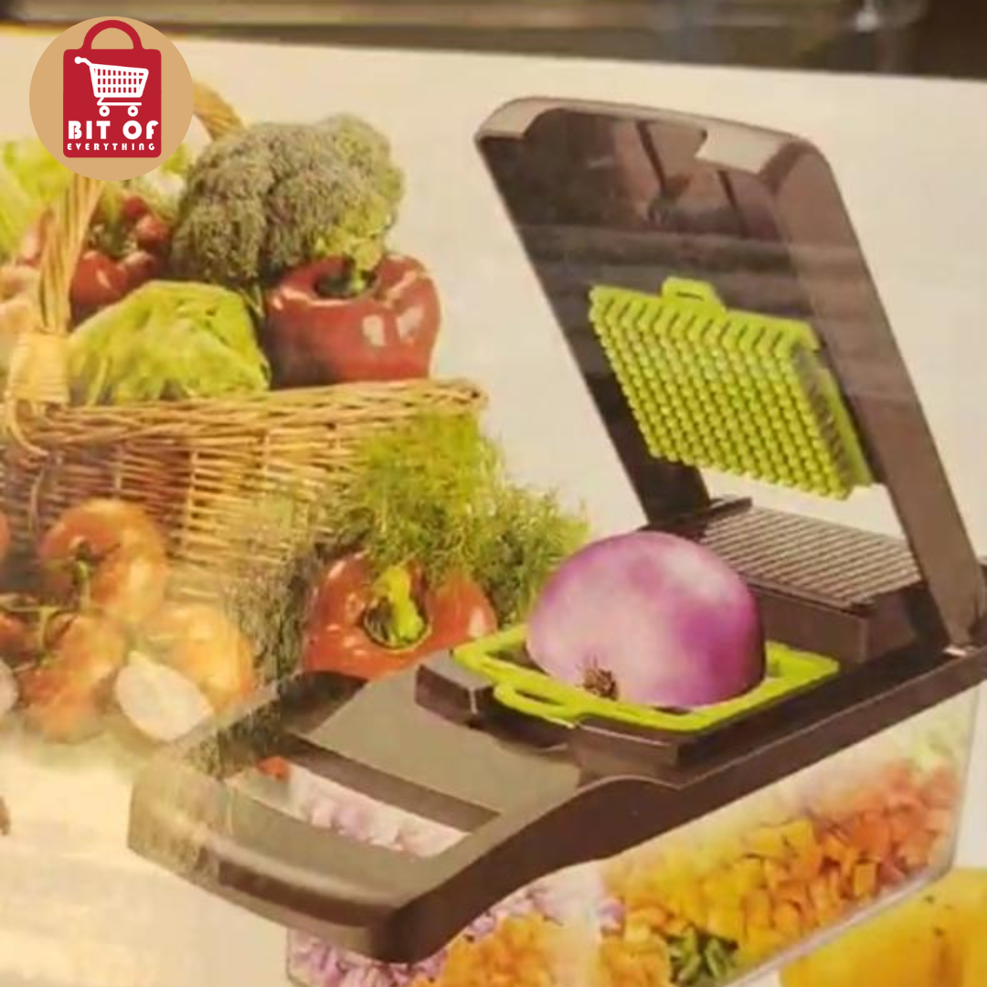 16-in-1 Multifunctional Vegetable Cutter – Chop, Slice & Dice