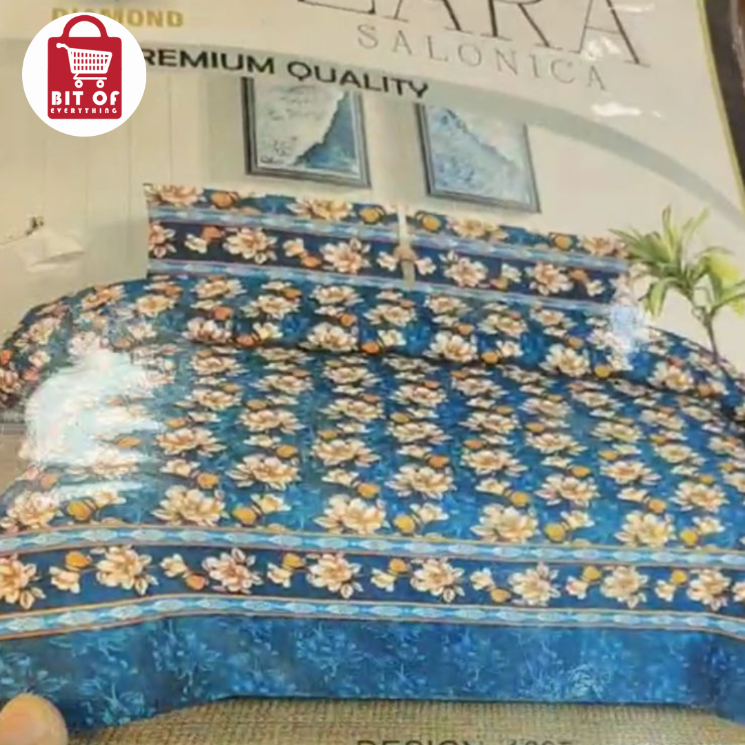 Zara Luxury Bedsheet Set – Soft, Stylish & Comfortable