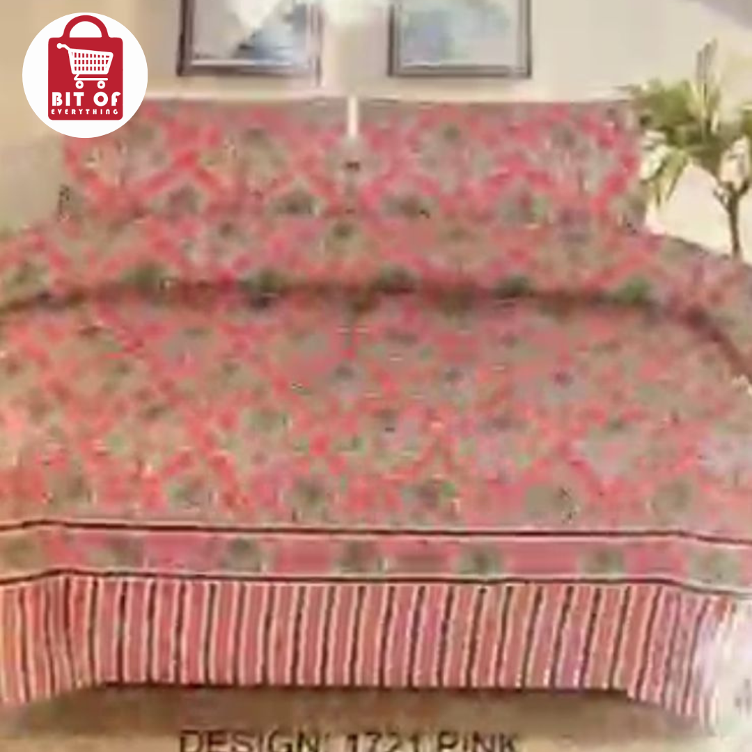 Zara Luxury Bedsheet Set – Soft, Stylish & Comfortable