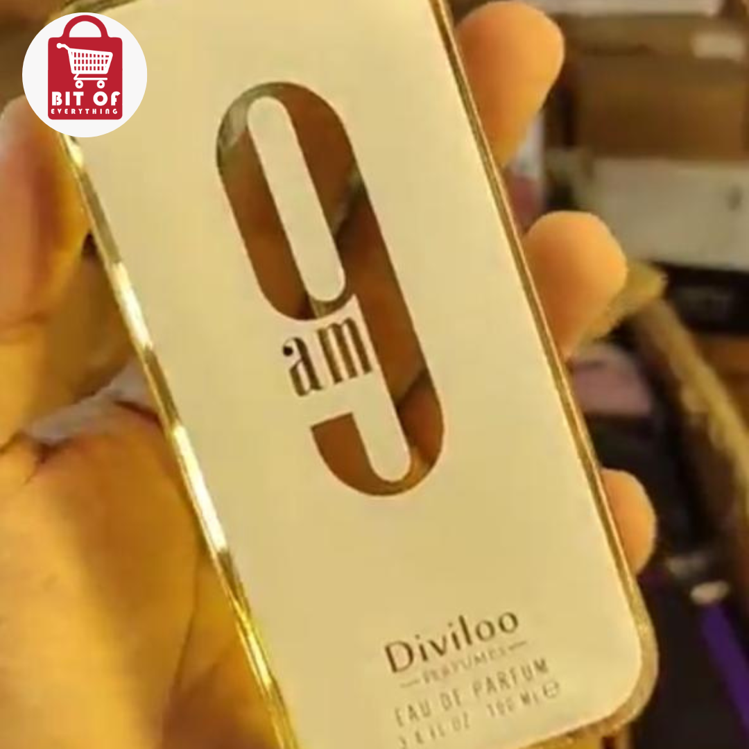 Divilo 9-AM White Perfume – Fresh & Long-Lasting Fragrance