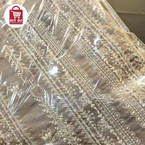 LADIES 3-PCS UNSTICHED SUIT