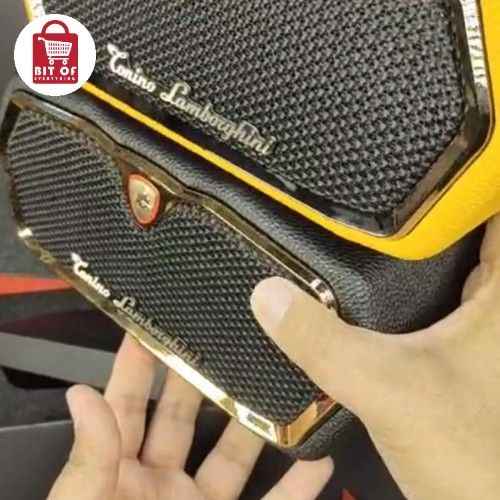Tonino Lamborghini Bluetooth Speaker – Premium Sound, Stylish Design & Portable Connectivity
