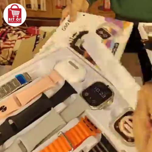 SMART WATCH WITH AIRBUDS 7+1 - BIT OF EVERYTHING