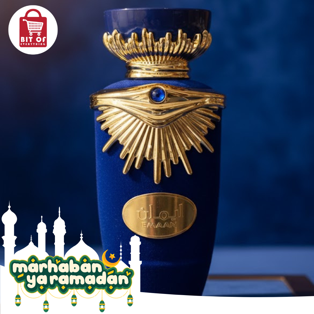 Emaan Luxury Royal Blue & Gold Eau de Parfum