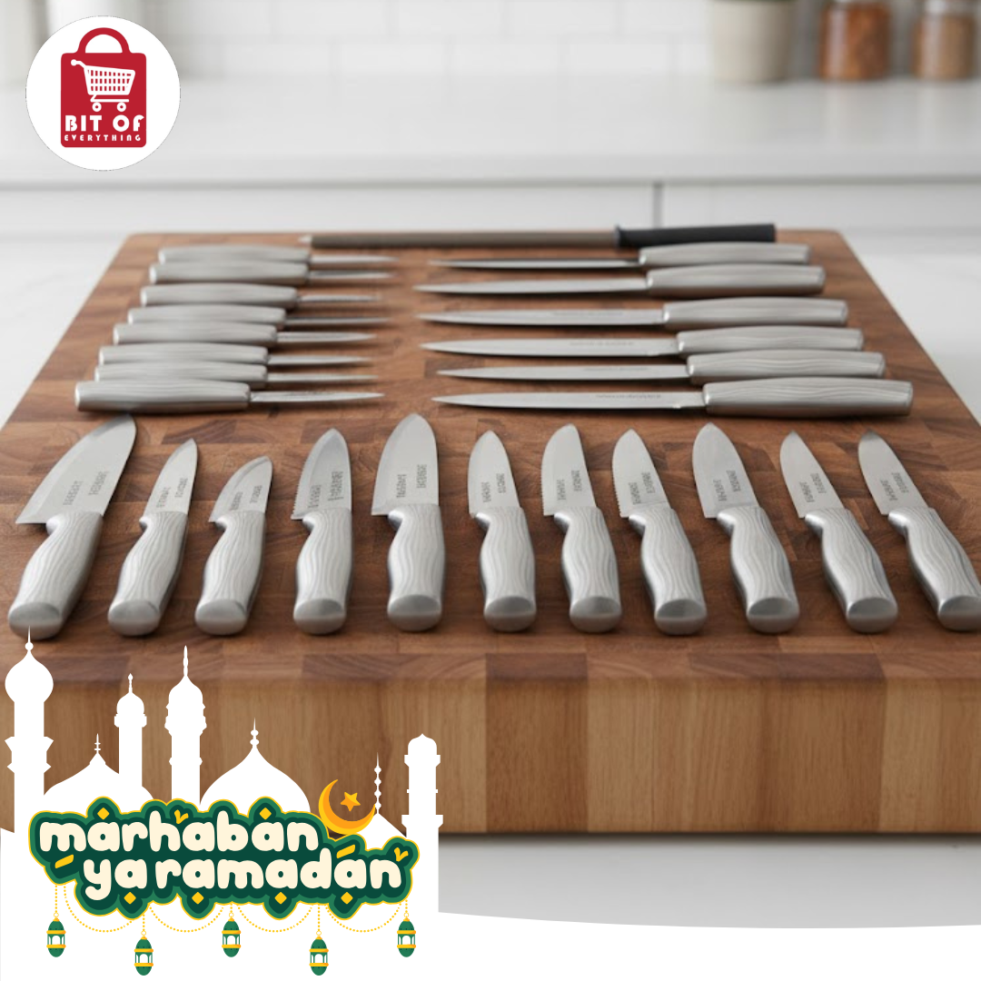 Professional Chef Knife Set – Restaurant-Quality Cutlery (SET OF 14)