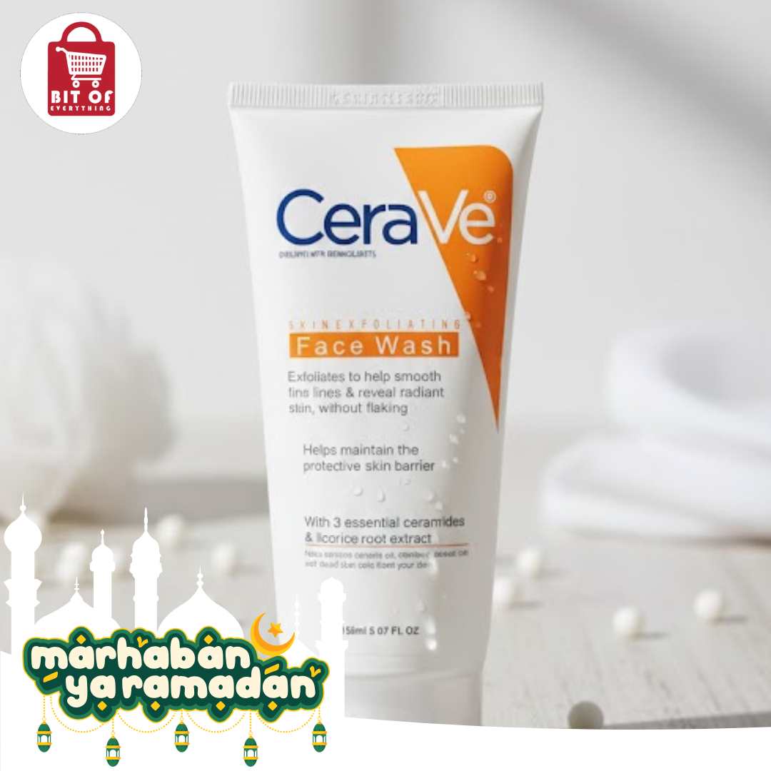Hydrating Facial Cleanser – Gentle Daily Face Wash by CeraVe