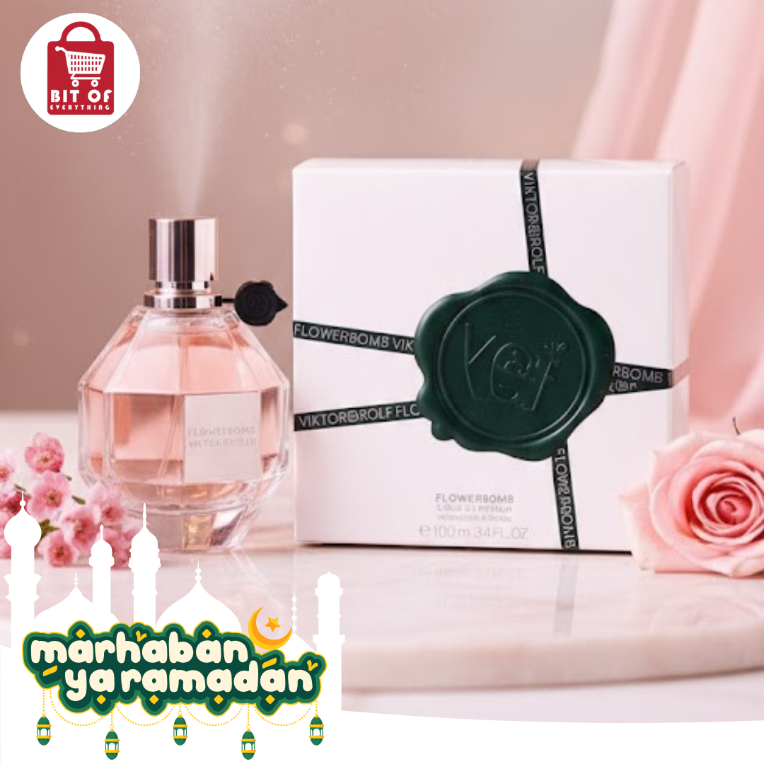 Viktor&Rolf Flowerbomb Eau de Parfum - 100ml Luxury Fragrance Spray