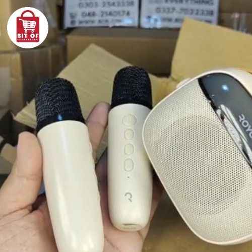 Speaker with Double Microphones – Powerful Sound & Dual Mic Fun