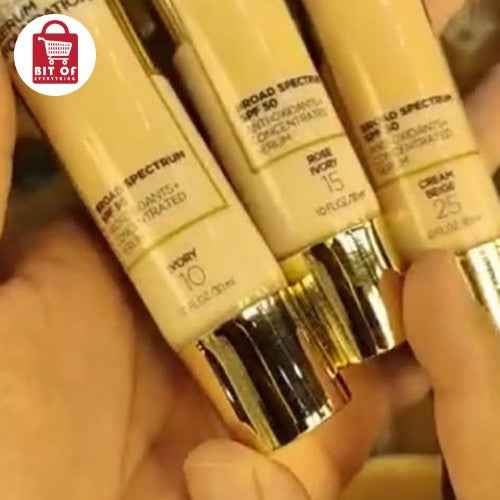 L'Oréal Paris Age Perfect Radiant Serum Foundation with SPF 50 (EACH)