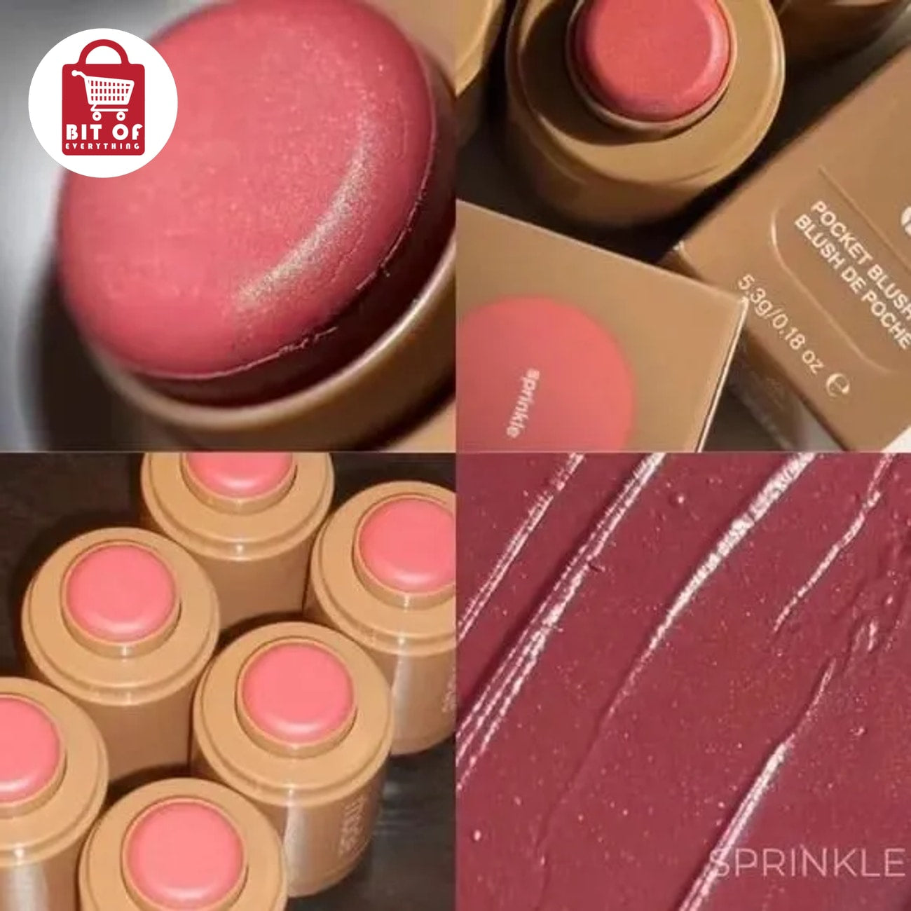 rhode Pocket Blush โ Lightweight Cream Blush for Buildable, Natural-Looking & Radiant Cheeks