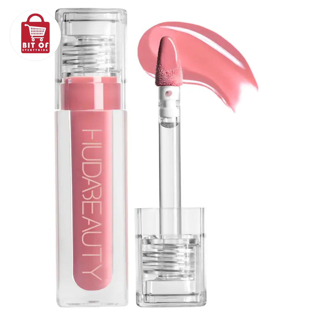 Huda Beauty Faux Filler Extra Shine Lip Gloss β Hydrating High-Shine Lip Gloss for Fuller-Looking, Juicy Lips
