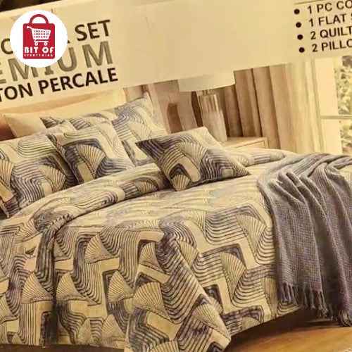 COMFORTER BEDSHEET 6-PCS SET