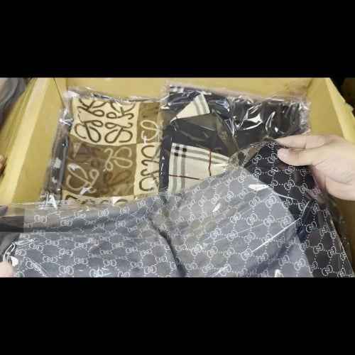 LADIES BRANDED SHAWL (EACH)