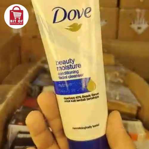 Dove Facial Cleanser – Gentle Cleanse & Soft, Hydrated Skin