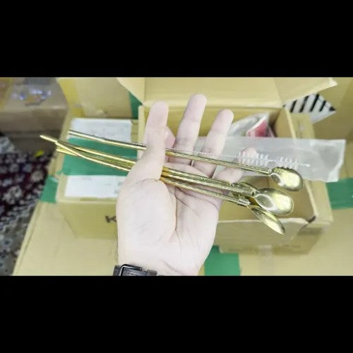 SPOON & STRAW 2 IN 1 SET