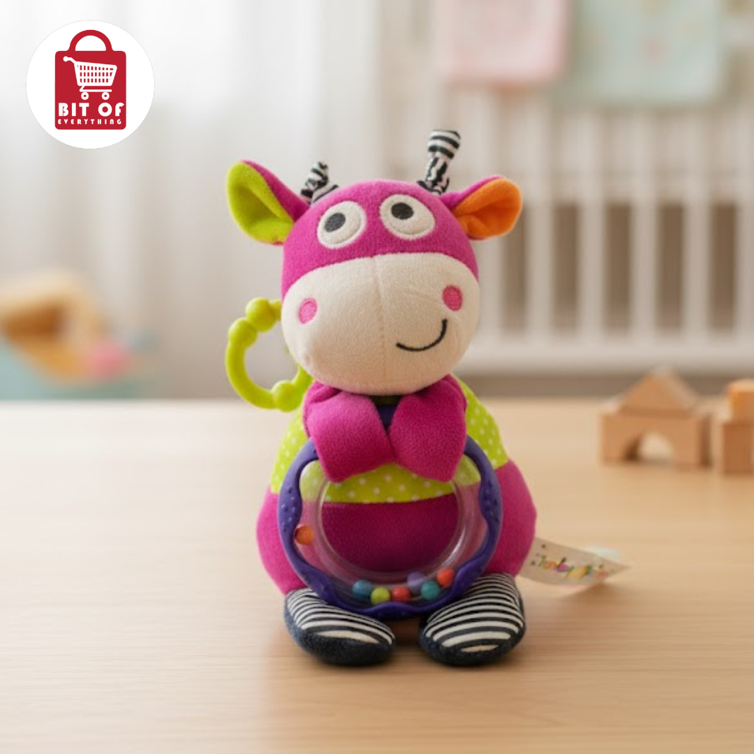 Jingles the Happy Hippo β Cute Rattle Toy for Babies π¦πΆβ¨