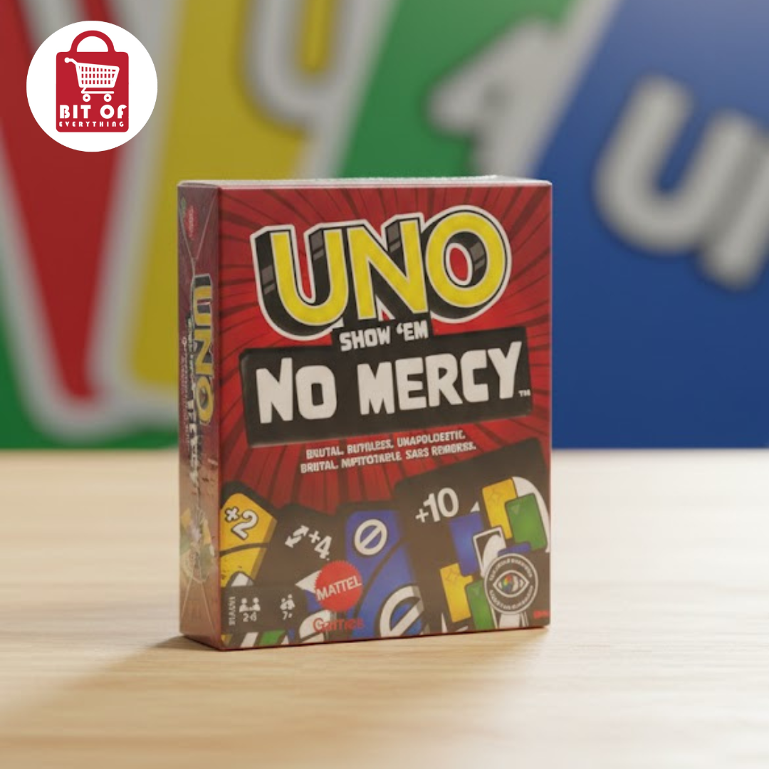 UNO Show 'Em No Mercy – Exciting Card Game for Kids & Family