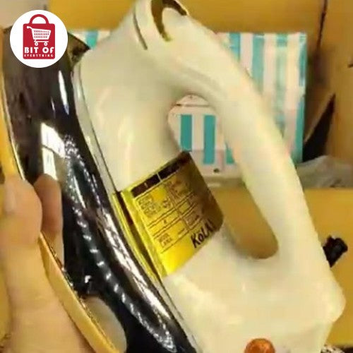 Kolax Dry Iron – Non-Stick Soleplate Electric Iron for Fast & Easy Pressing